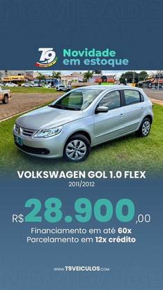 VOLKSWAGEN GOL 1.0 MI 8V FLEX 2P MANUAL G.IV
